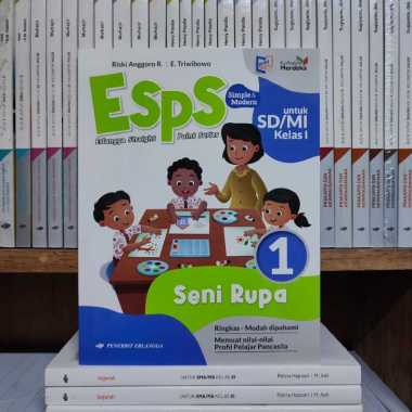 Esps Seni Rupa Kelas 1 SD Kurikulum Merdeka Erlangga
