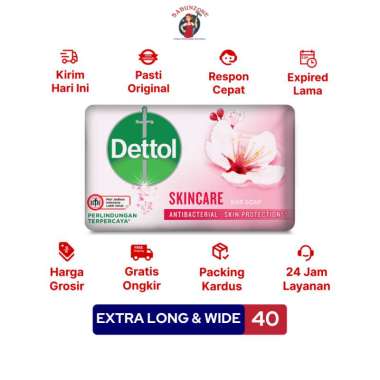 Promo Harga Dettol Bar Soap Skincare 100 gr - Blibli