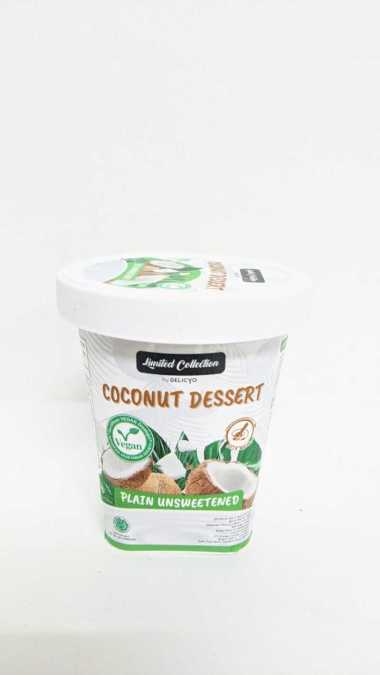 DELICYO COCONUT DESSERT PLAIN UNSWT 400G