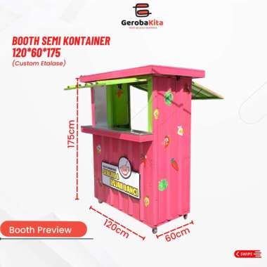 Booth Semi Container (Full Custom)