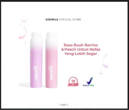Go Smile Bad Breath Go Away Mouthspray Mix Berries - Mouth Spray Mulut Fresh untuk Menghilangkan Bau