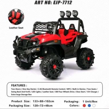 Mainan Anak Mobil Aki Jeep Exotic EJP 7712 Remote Control