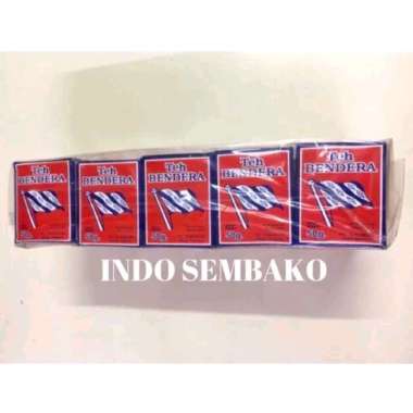 Teh bendera bubuk / Teh bendera 10 bks x 50g / teh bubuk cap bendera 1 pak