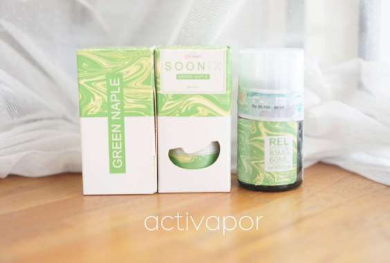 Soonix V2 3mg Green Naple Apple Freebase SuperSonix