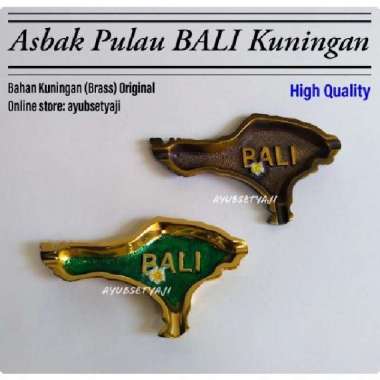 Asbak Kuningan Pulau BALI antik Souvenir asbak antik asbak Hotel Asbak Atq Black Brown