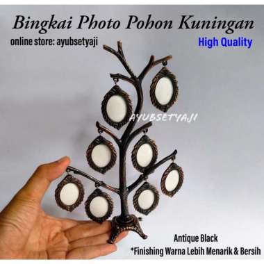 Figura Foto Keluarga Kuningan Pohon Silsilah keluarga Hiasan pajangan