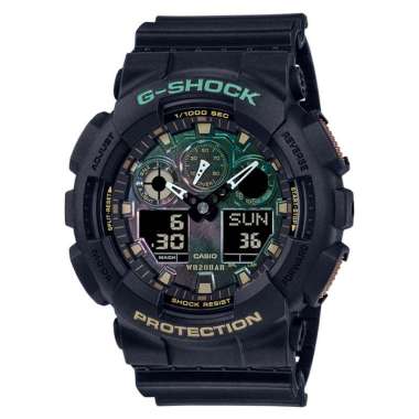CASIO ORIGINAL - CASIO G-SHOCK GA-100RC-1ADR - JAM TANGAN PRIA JAM PRIA NG - RESIN G SHOCK GSHOCK CA