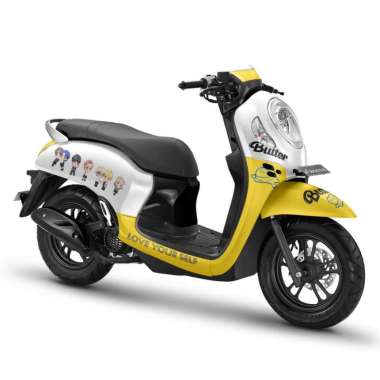 Decal Full body Stiker Scoopy 2020 2021 2022 2023 BTS BT21 Butter Cyan
