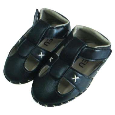 PLEU Sepatu Casual Boy Sepatu Anak Bayi Laki 23 Hitam