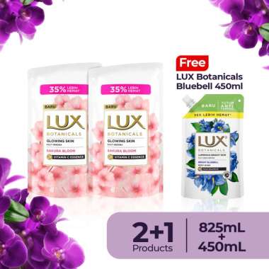 Promo Harga LUX Botanicals Body Wash Sakura Bloom 400 ml - Blibli