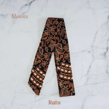 Syal Batik / Neck Scarf / Twilly Batik Katun Silky - Manika