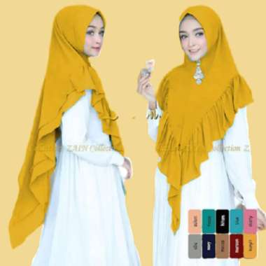 Khimar Murah Carla Syari Tutorial / Khimar Instan / Pet Antem KUNYIT