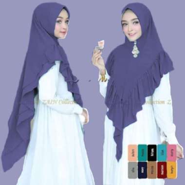 Khimar Murah Carla Syari Tutorial / Khimar Instan / Pet Antem NAVY