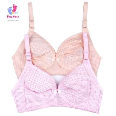 Bra Bh Menyusui Wen Li Nursing Bra Tanpa Kawat Maternity Bra Wenli 3119 40 / 90 6618 JIAOZIDAIFANG