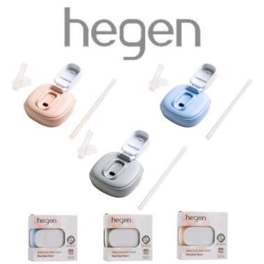 Hegen PCTO Straw Spout - Sedotan Dan Tutup Botol Hegen Pink