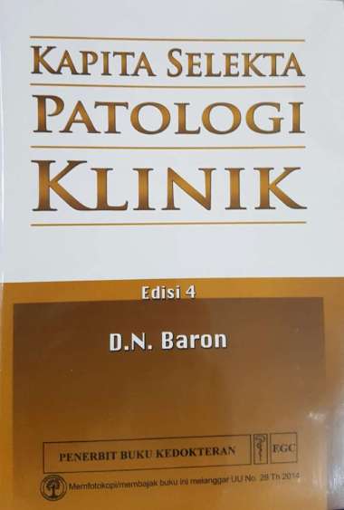 Original Kapita Selekta Patologi Klinik Edisi 4 - Baron