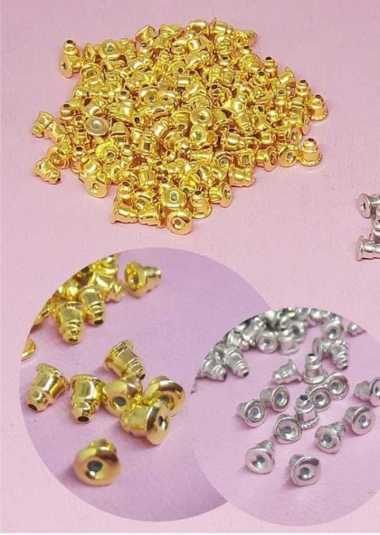 Tutup anting giwang 10pcs SILVER