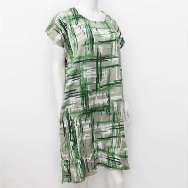 DASTER KEKINIAN HANYA 35 RIBU BAHAN RAYON PREMIUM - MIDI HIJAU UK 14/STD