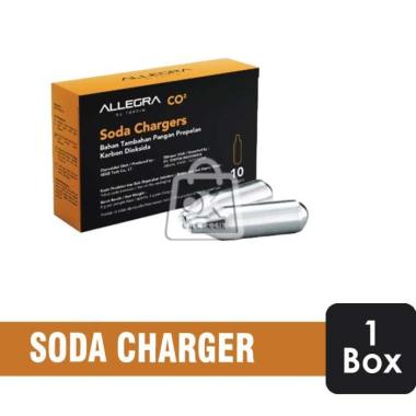 Soda Charger CO2 Allegra / Soda Charger Syphon Maker (1 Box)