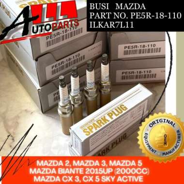 Promo Busi Murah Mazda 2 Tahun 2007 2014 PE5R18110 ILKAR7L11 OR