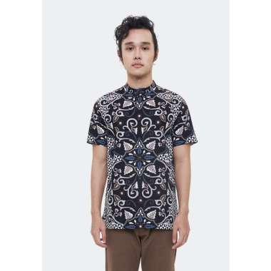 MANZONE kemeja batik lengan pendek pria - KARYARATA M