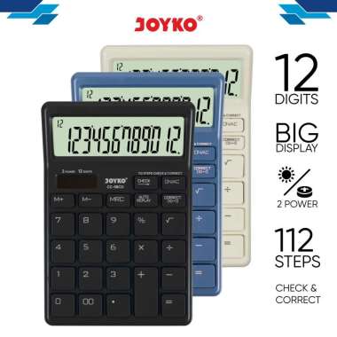 Calculator Kalkulator Joyko CC-58CO 12 Digits CREAM