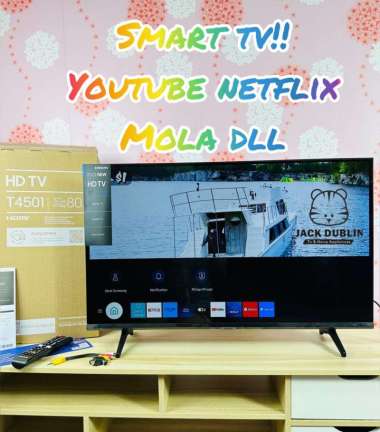 TV LED SAMSUNG 32 INCH SMART DIGITAL WIFI TV 32T4501 TERBARU GARANSI RESMI