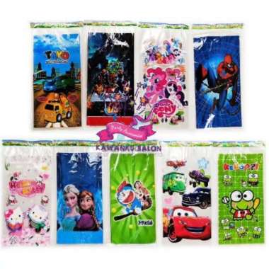 Plastik Snack Karakter Besar dan kecil/Plastik Ulang Tahun Besar Cars