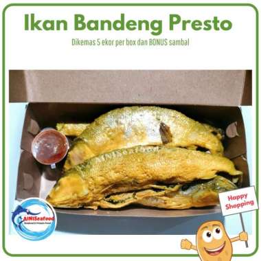 Ikan bandeng presto duri lunak fresh