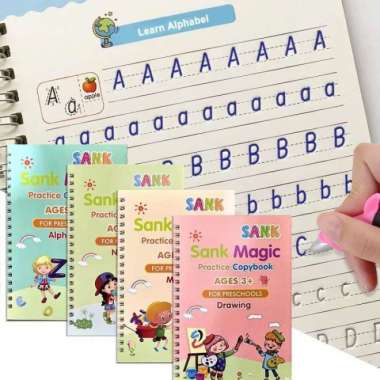 Buku Belajar Menulis Anak Tk Dan Paud Buku Ajaib
