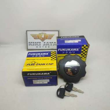 TUTUP TANGKI FUEL TANK CB100K5 BLACK FUKUKAWA BERKUALITAS