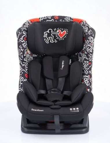 COCOLATTE CARSEAT DOWNTOWN BLACK KEITH HARING