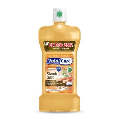 SMG/JOG/SOLO - Total Care Siwak Salt Mouthwash [400 mL + 100 mL]