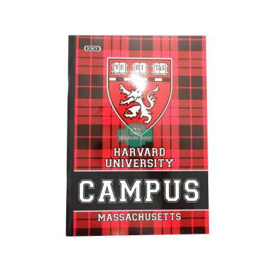 Buku Tulis Garis Boxy Kiky BK BX 50 Isi 50 Lembar Campus Ukuran 18x25cm - 1 Buku