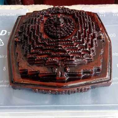MINIATUR CANDI BOROBUDUR MEDIUM( FIBER )