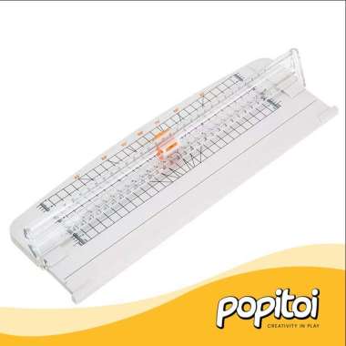 Paper Cutter Trimmer A4 A5 Pemotong Kertas Foto Scrapbook Photo WHITE
