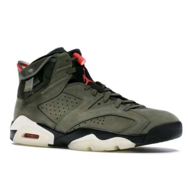 Air Jordan 6 Retro Travis Scott Olive || green