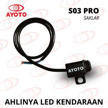 Saklar Motor Mobil S03 PRO (WATERPROOF) Untuk Lampu Tambahan Hi/Lo