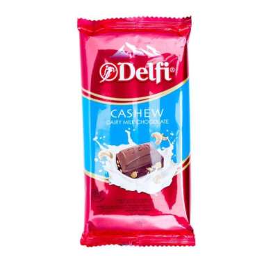Promo Harga Delfi Chocolate Cashew 140 gr - Blibli