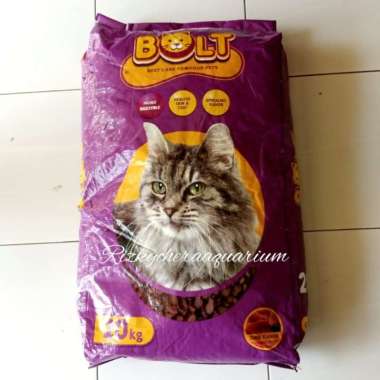 Makanan Kucing Bold Tuna 20Kg Bentuk Ikan
