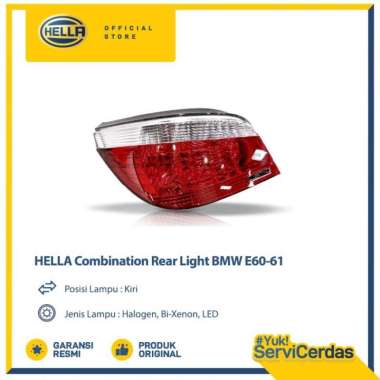 Stop Lamp Hella BMW E60-61 Kiri Combination Rear Light/Lampu Belakang