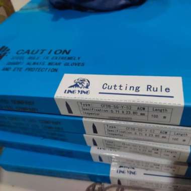 rule die steel 23.8x0.71 100m taiwan Multicolor