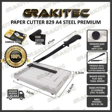 paper cutter a4 ( alat potong kertas ) pemotong kertas kenko joyko Multicolor