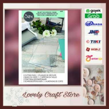 2pcs/set (1 pair) big shot plus sizzix 660581 cutting pad acrylic Multicolor
