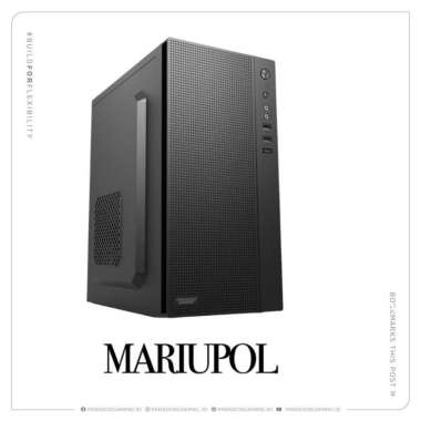 Casing Komputer Paradox Mariupol Include PSU 400Watt M ATX
