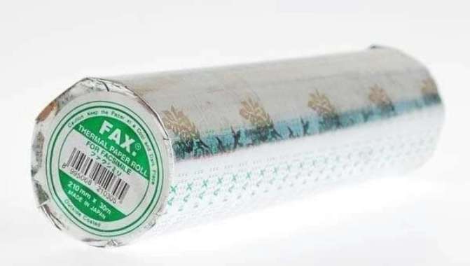 kertas fax / thermall paper roll 210 x 30 merk fax Multicolor