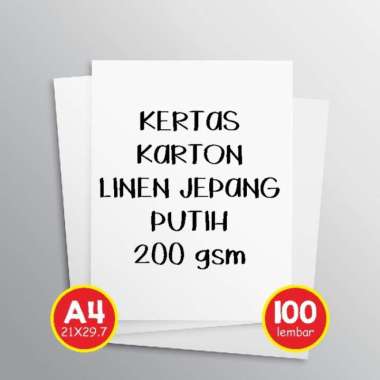 kertas linen jepang uk. a4 cocok unt. sertifikat undangan piagam dll Multicolor