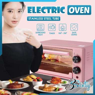 Oven Listrik Panggangan Elektrik Mini Multifungsi Microwave Multicolor