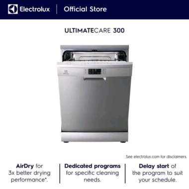 ELECTROLUX ESF5512LOX Dish Washer Mesin Pencuci Piring Inverter 60 cm 13 Place Settings