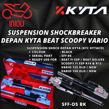 SUSPENSION SHOCK DEPAN KYTA BEAT SCOOPY FI ESP VARIO 125 150 GENIO NEW BEAT DELUXE KTC KYTACO SFF-05